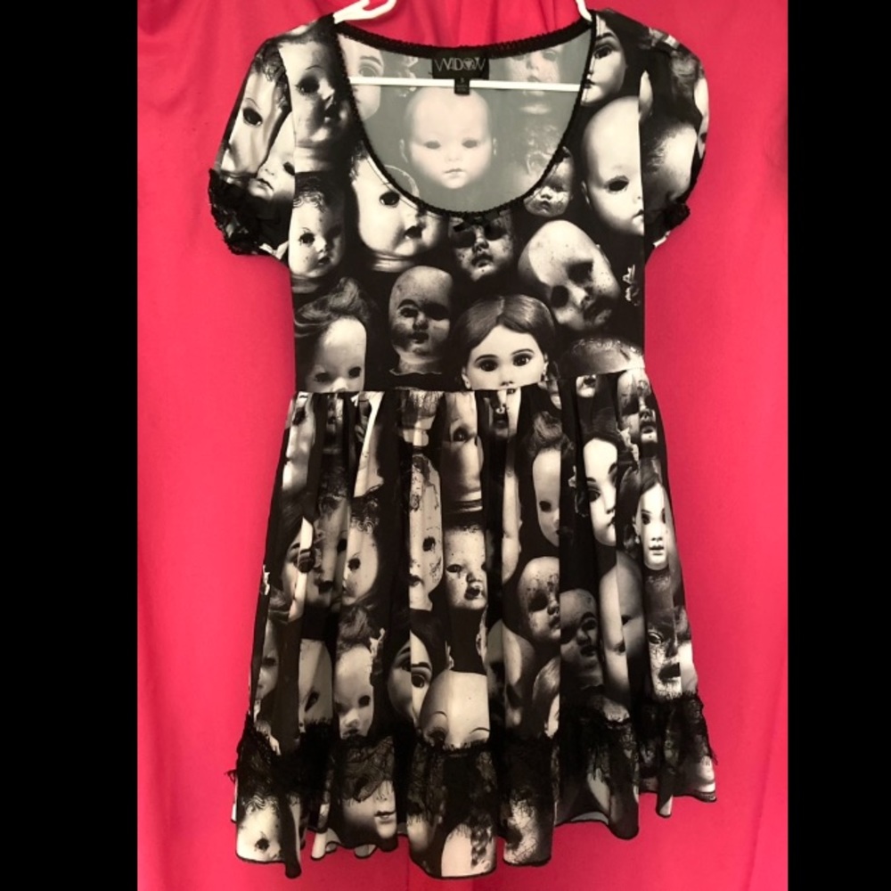 Dolls Kill Widow Babydoll Dress